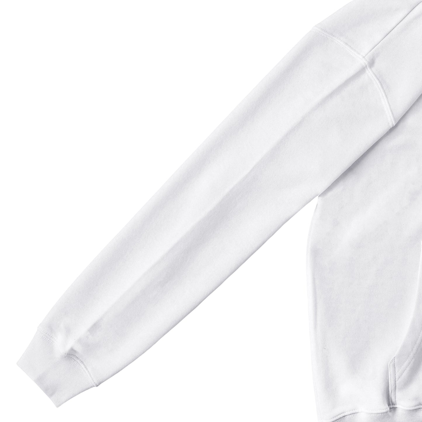 JP Fennex French Terry Zip-Up Hoodie white image
