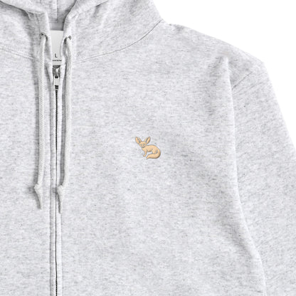 JP Fennex French Terry Zip-Up Hoodie ash image