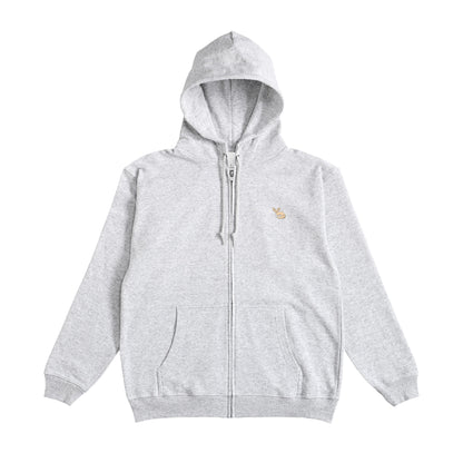 JP Fennex French Terry Zip-Up Hoodie ash image
