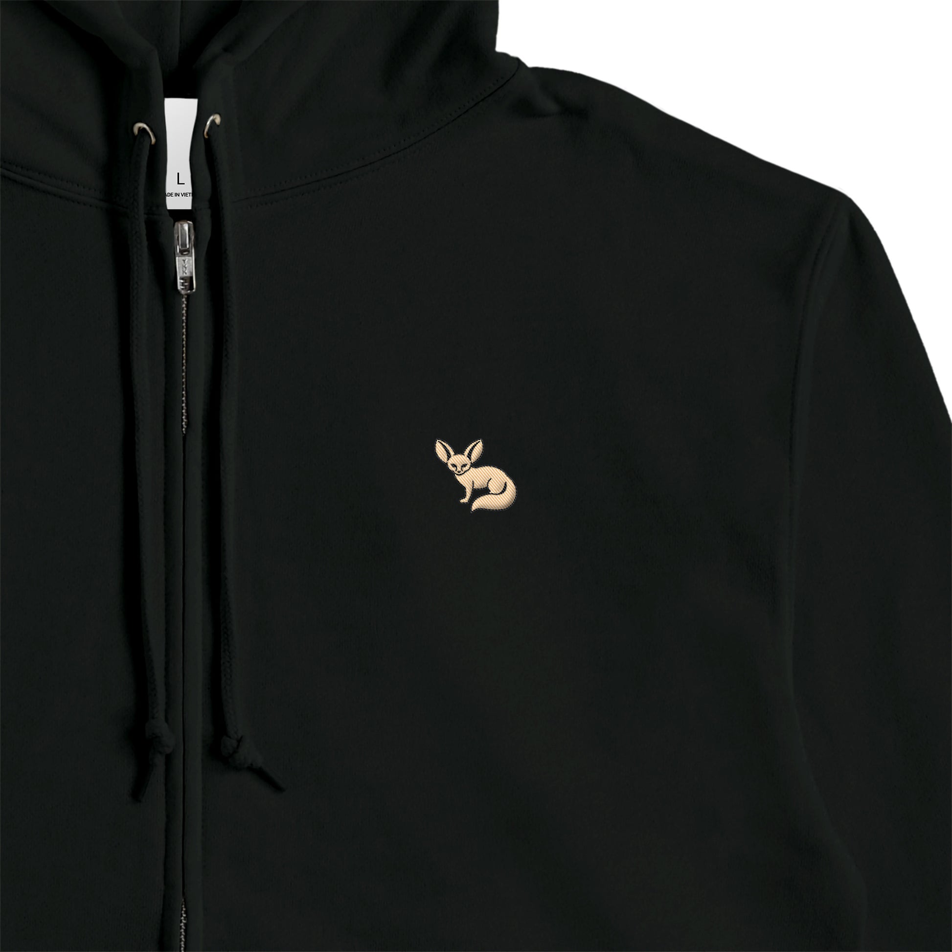 JP Fennex French Terry Zip-Up Hoodie black image