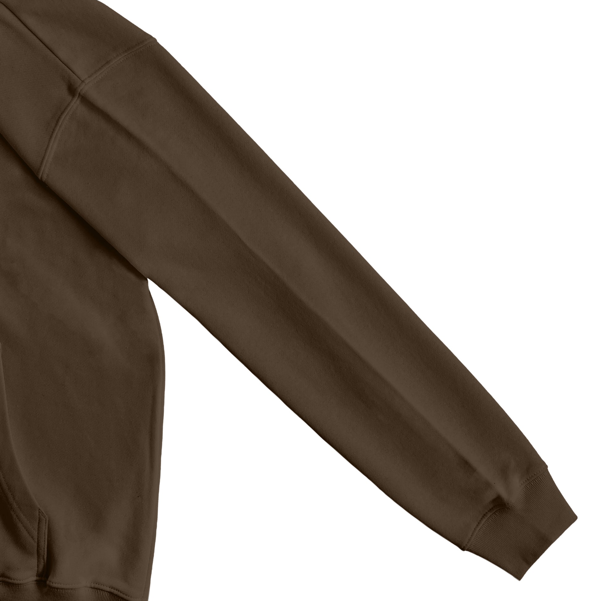 JP Fennex French Terry Zip-Up Hoodie dark-brown image