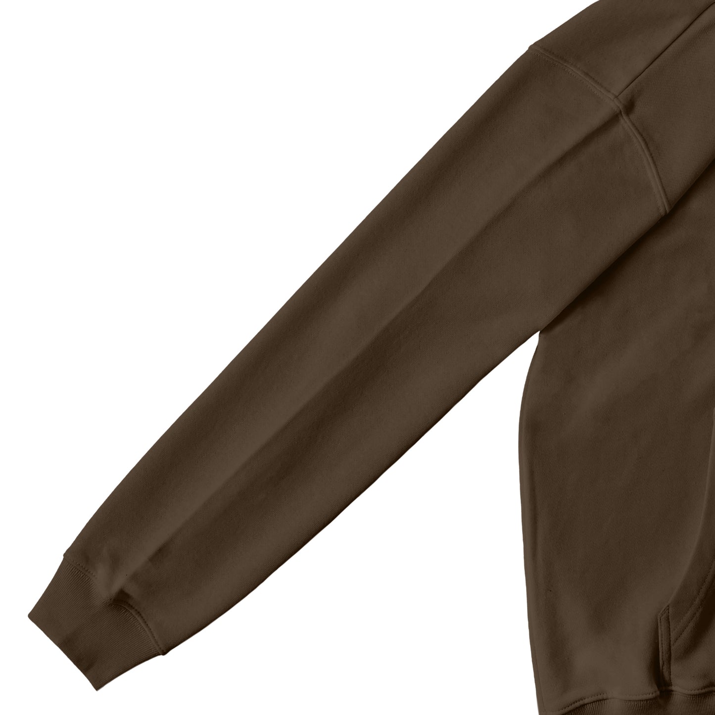 JP Fennex French Terry Zip-Up Hoodie dark-brown image