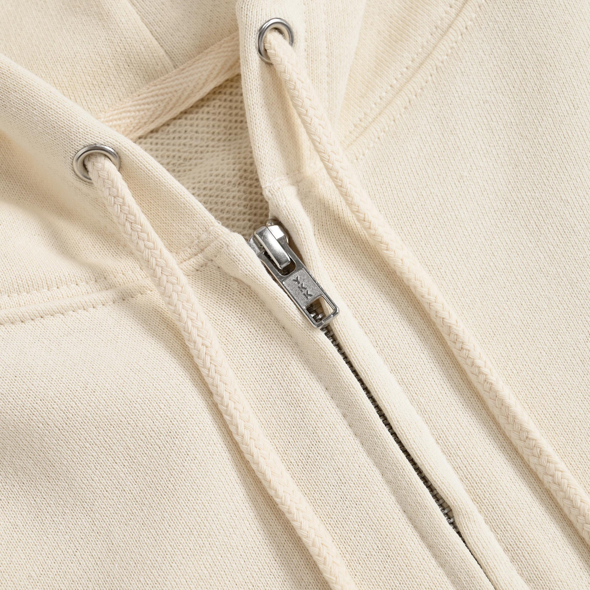 JP Fennex French Terry Zip-Up Hoodie natural image