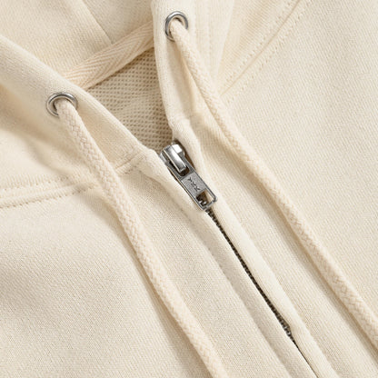 JP Fennex French Terry Zip-Up Hoodie natural image