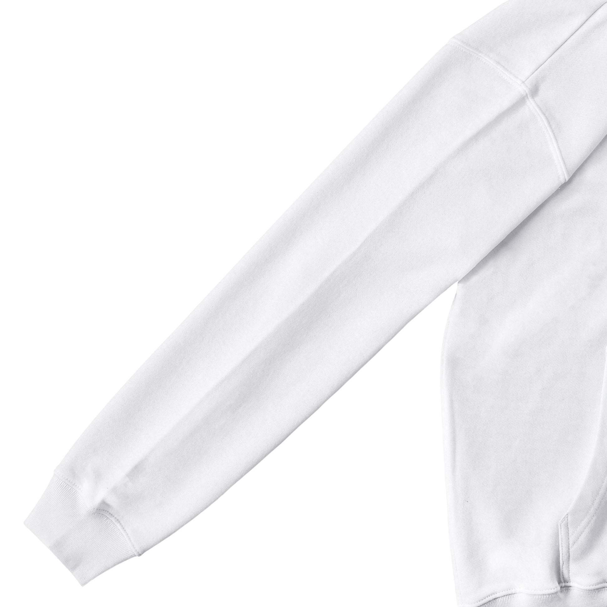 JP Fennex French Terry Zip-Up Hoodie white image