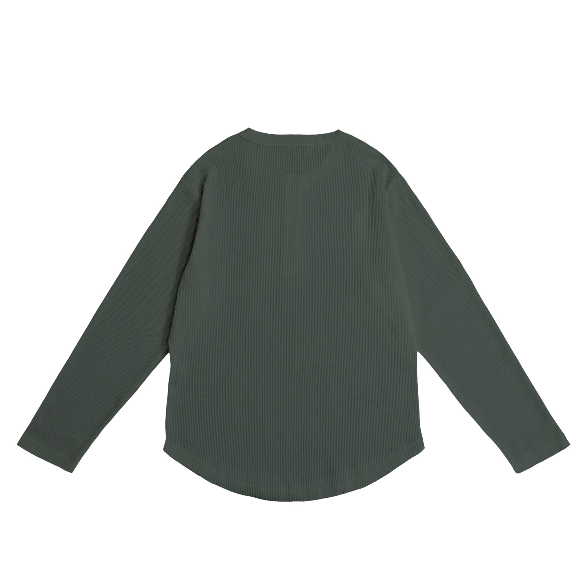 JP Fennex Waffle Henry Neck green-gray image