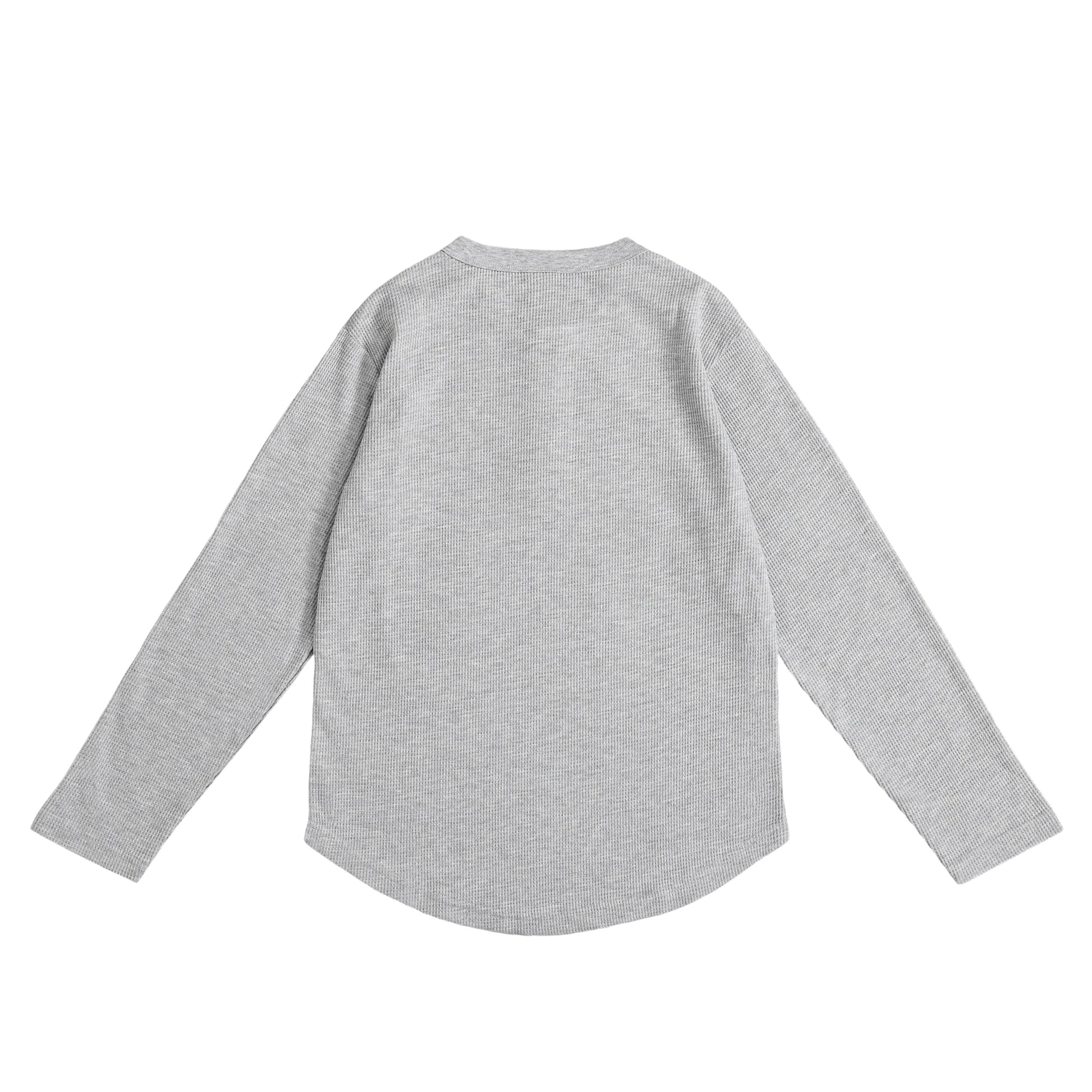 JP Fennex Waffle Henry Neck gray image
