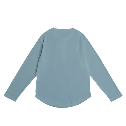 JP Fennex Waffle Henry Neck smoky-blue image