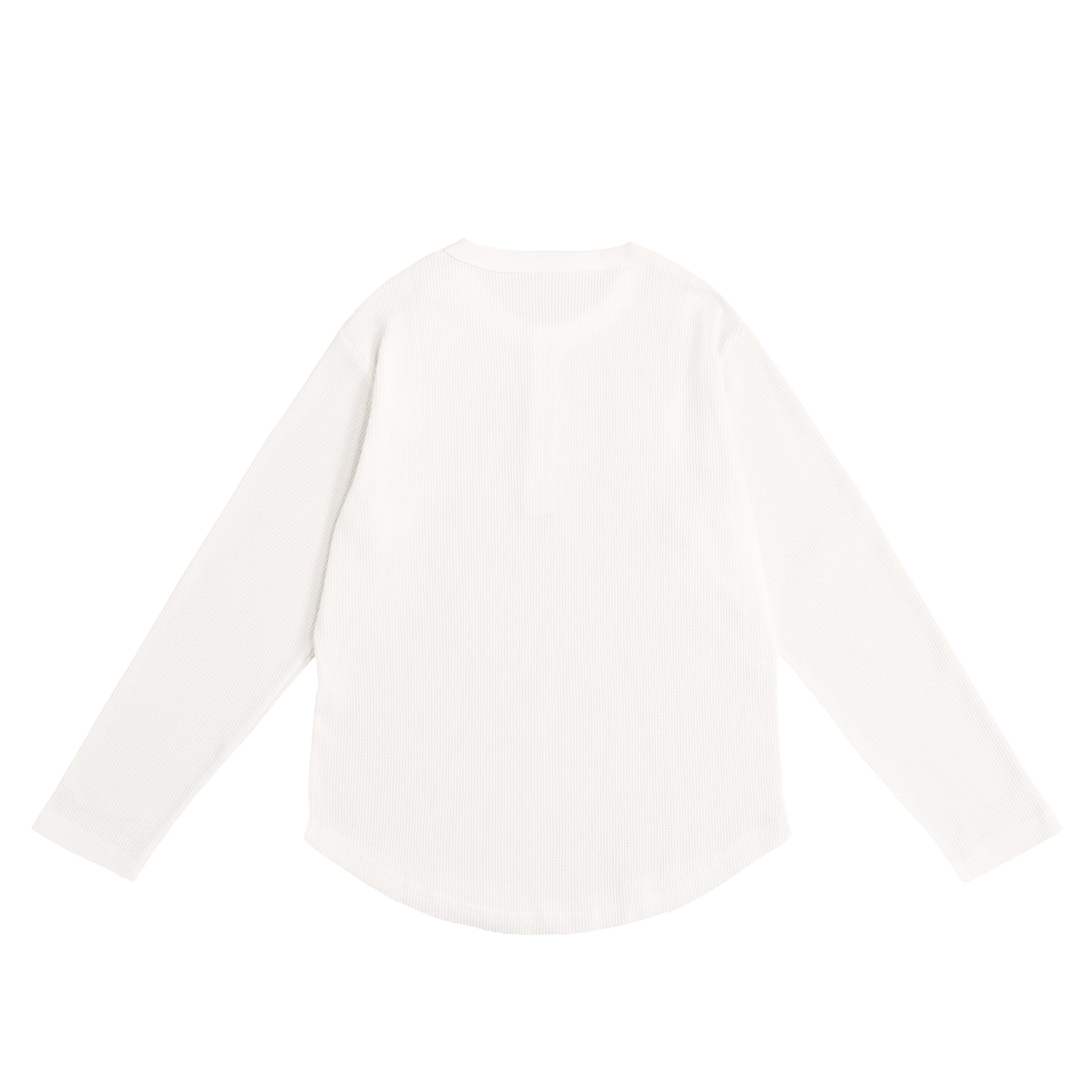 JP Fennex Waffle Henry Neck white image
