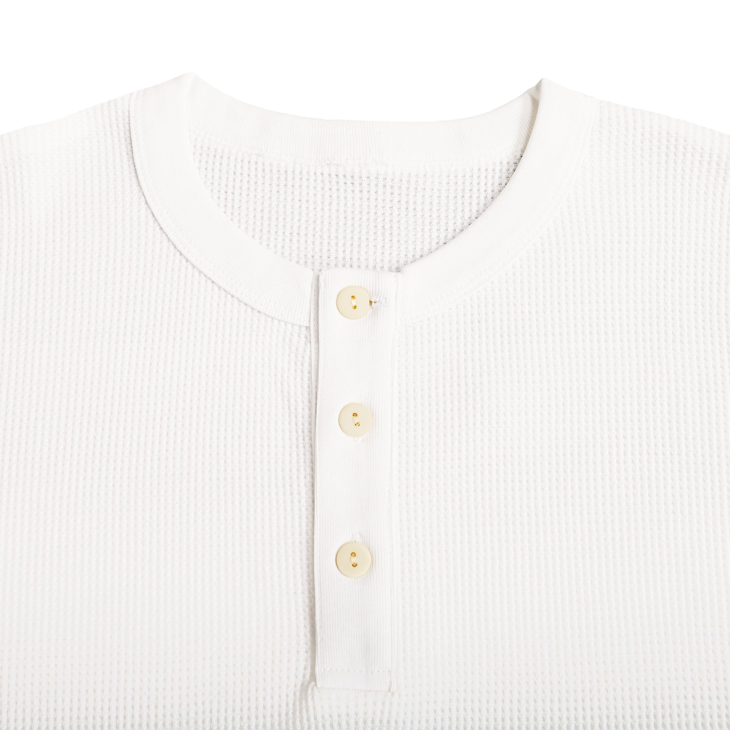 JP Fennex Waffle Henry Neck white image