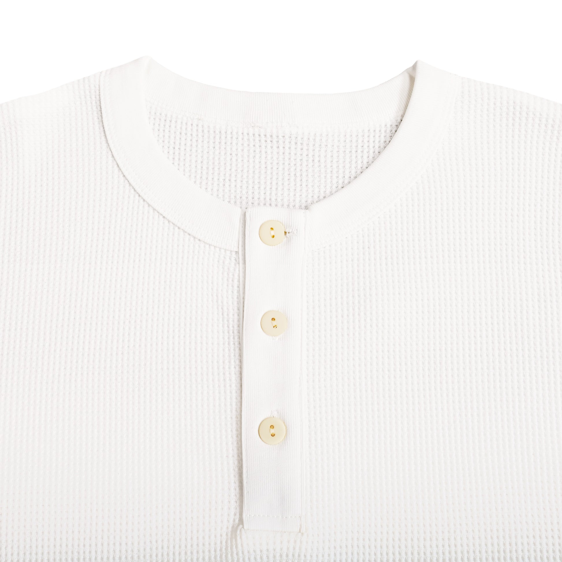 JP Fennex Waffle Henry Neck white image