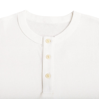 JP Fennex Waffle Henry Neck white image