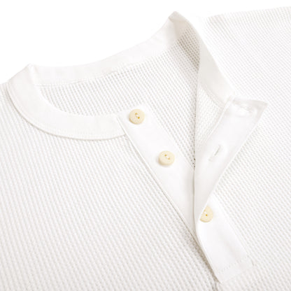 JP Fennex Waffle Henry Neck white image